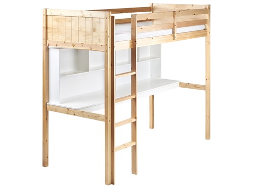 High sleeper bed - high, desk