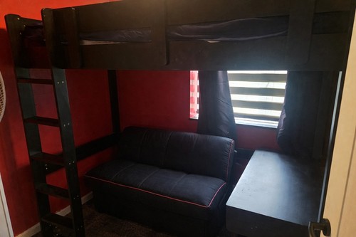 High sleeper gaming - high, bed