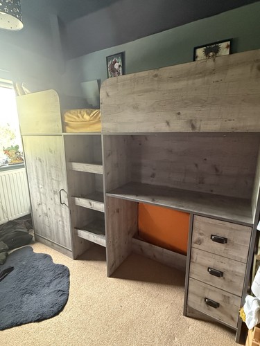 High sleeper loft - high, bed