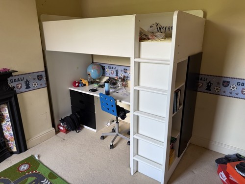 Ikea stuva white high sleeper - ikea,