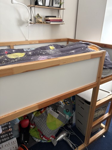 Ikea svarta loft cabin - svarta, bed