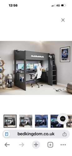 High sleeper gaming - sleeper, bed
